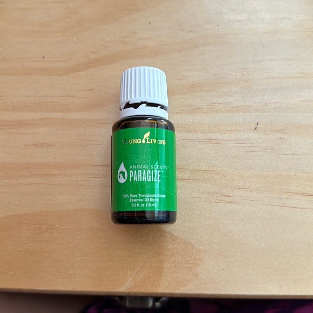 Young Living animal scents paragize opened